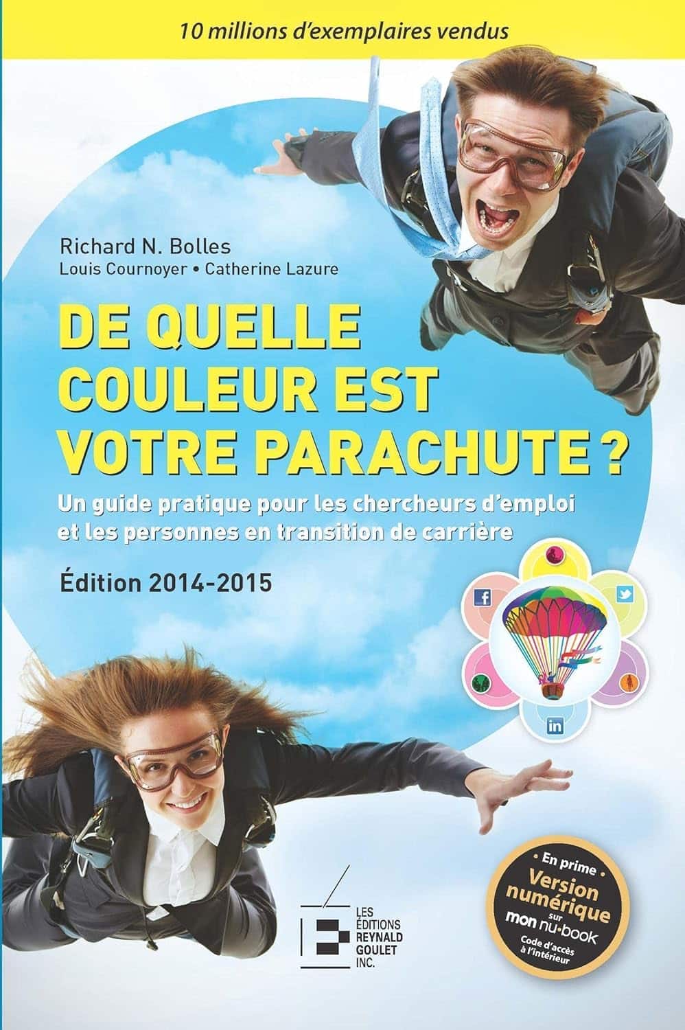 Livre de quelle couleur est ton parachute ? Un livre pour accompagner ton développement de carrière.