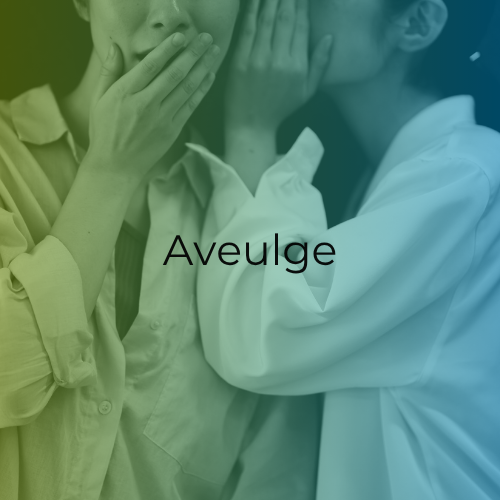 Zone aveugle représenté en image